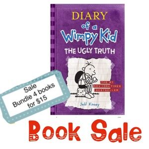 4 for $15 Book Sale: Diary of a Wimpy Kid: The Ugly Truth - Purple Cover
